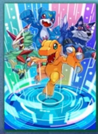 Digimon Card Game: Official Sleeves – 2025 v2