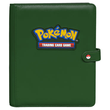 Ultra Pro Pokémon Premium Green Snap Binder - 4 Pocket