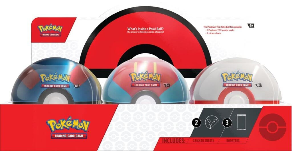 Pokemon Series 9 Poké Ball Tin