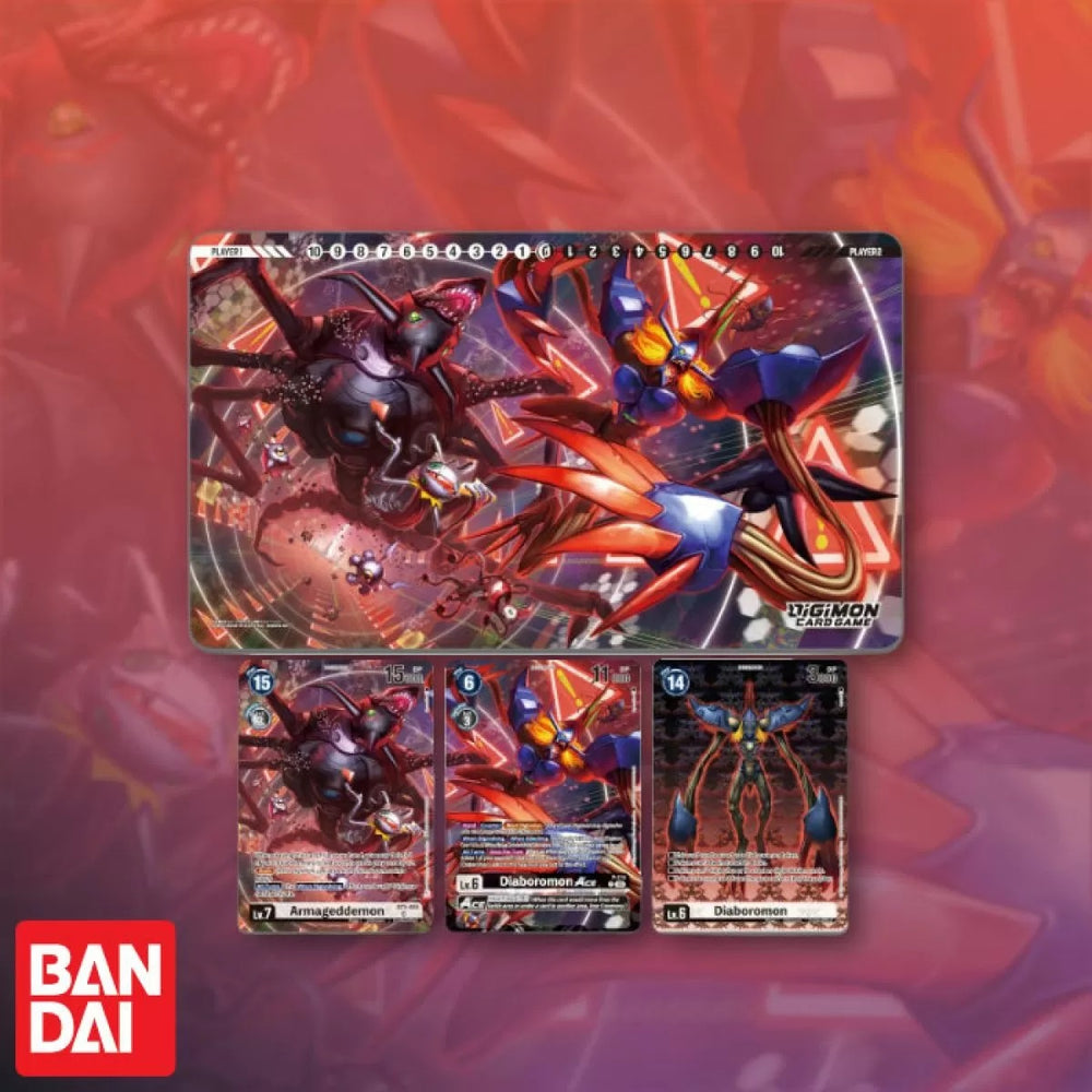 Digimon Card Game Tamer Goods Set Diaboromon [PB16] (Approx Feb 2024)