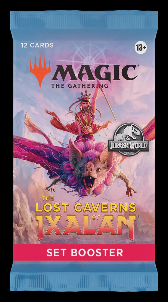 mtg jurassic park booster box Magic the Gathering the Lost Caverns of Ixalan Set Booster