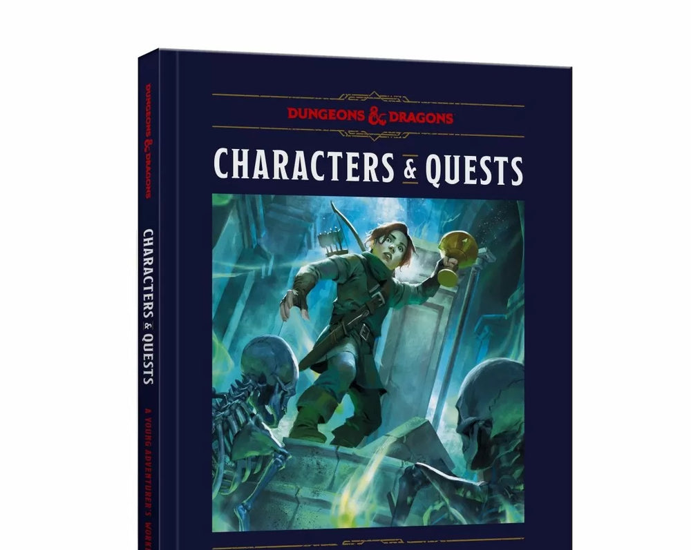D&D Dungeons & Dragons: Characters & Quests A Young Adventurer's Guide