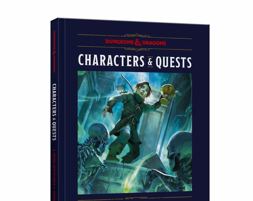 D&D Dungeons & Dragons: Characters & Quests A Young Adventurer's Guide