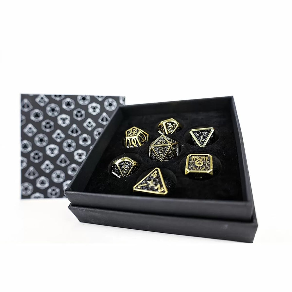 Let's Play Games Dice Set - Metal RPG