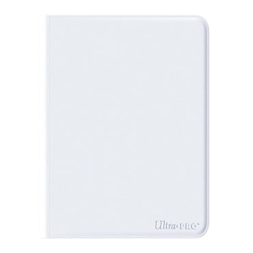 ULTRA PRO Binder - Vivid 9-Pocket Zippered PRO-Binder: White