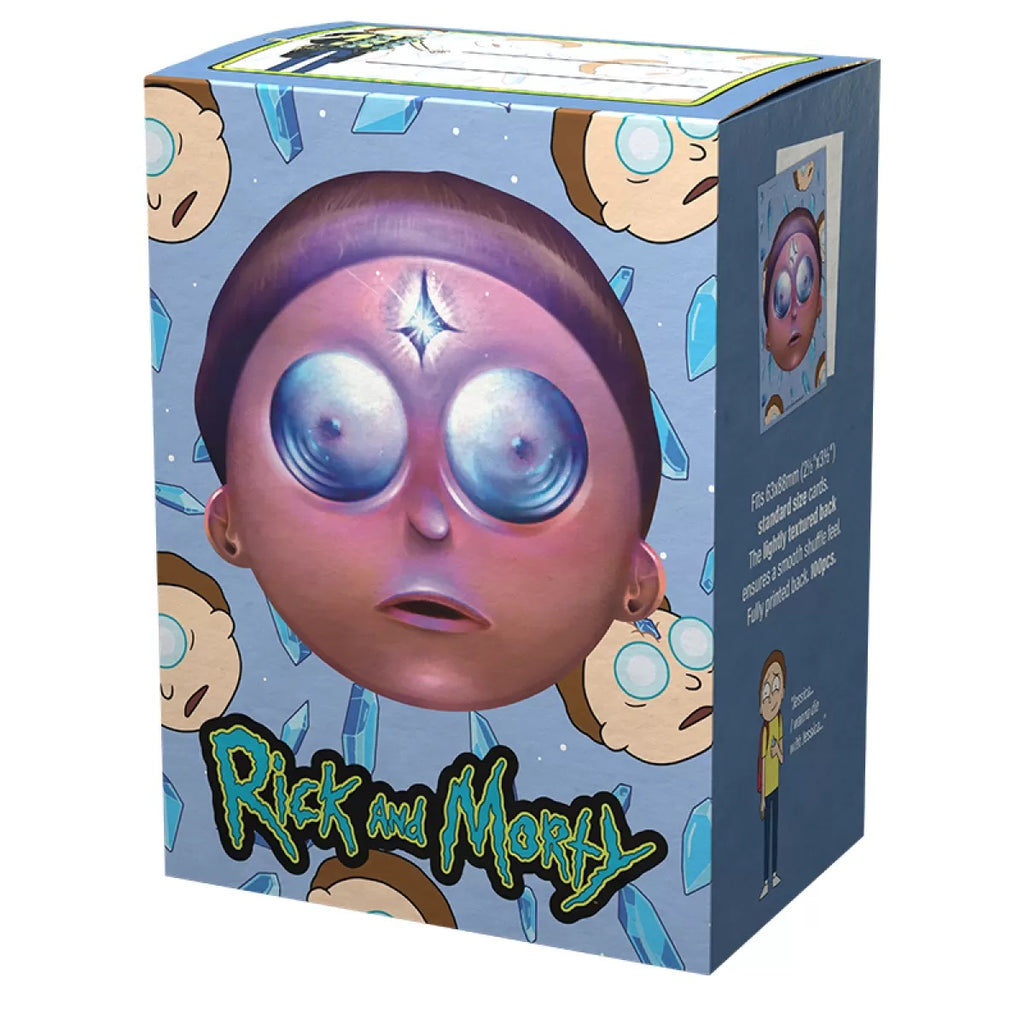 Dragon Shield Standard Brushed Art Rick and Morty Sleeves x100