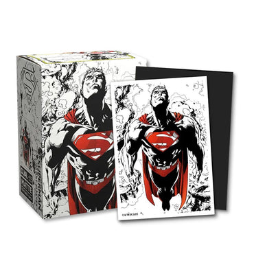 Sleeves - Dragon Shield - Box 100 - MATTE Art - Superman Core