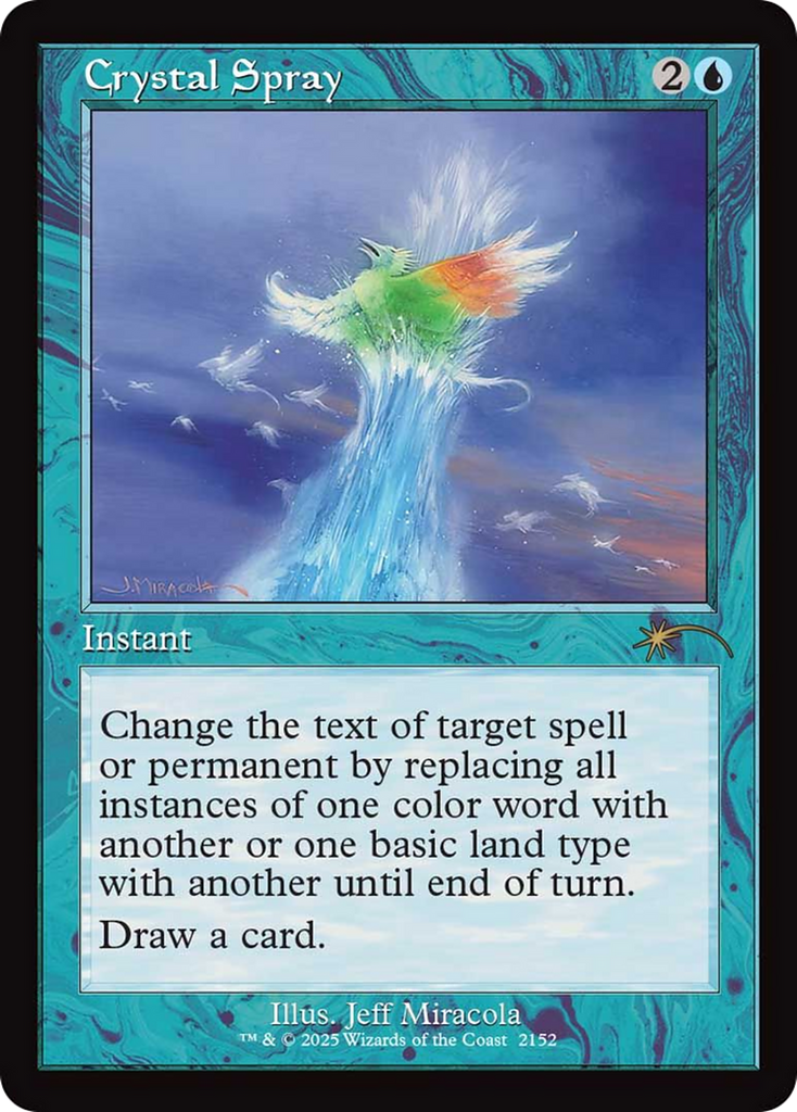 Crystal Spray (Retro Frame) [Secret Lair Drop Series]