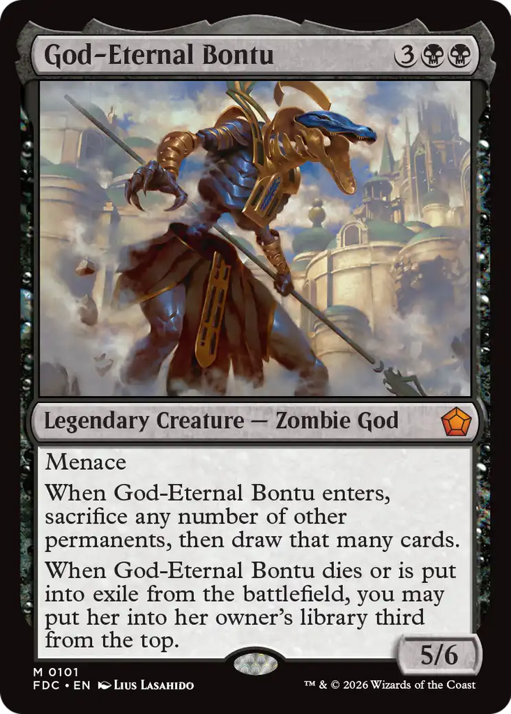 God-Eternal Bontu [Foundations Commander]