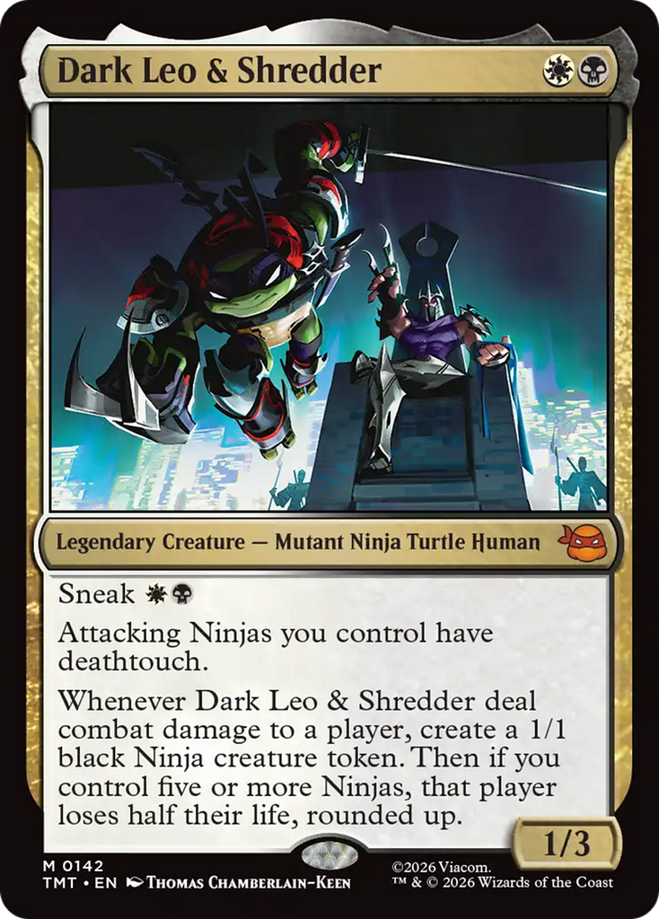 Dark Leo & Shredder [Teenage Mutant Ninja Turtles]