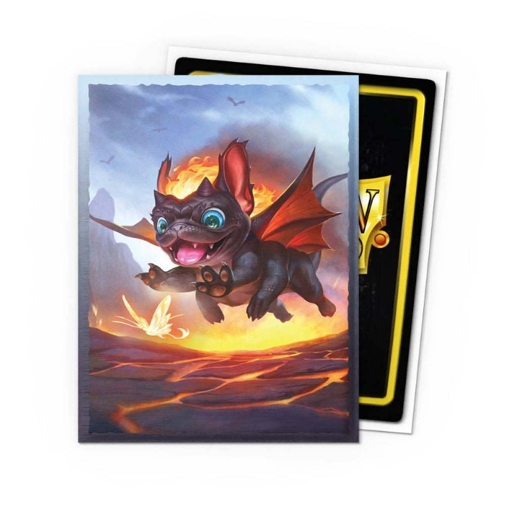 Dragon Shield Art Brushed Sleeves Standard x100