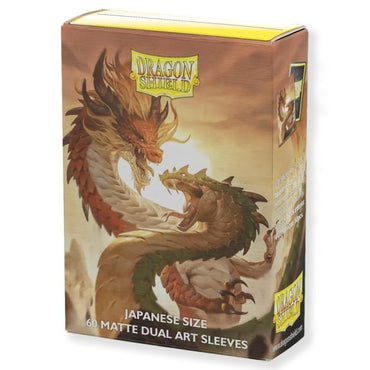 Dragon Shield Japanese Size Sleeves Matte Dual Art 60+ Wood Snake 2025