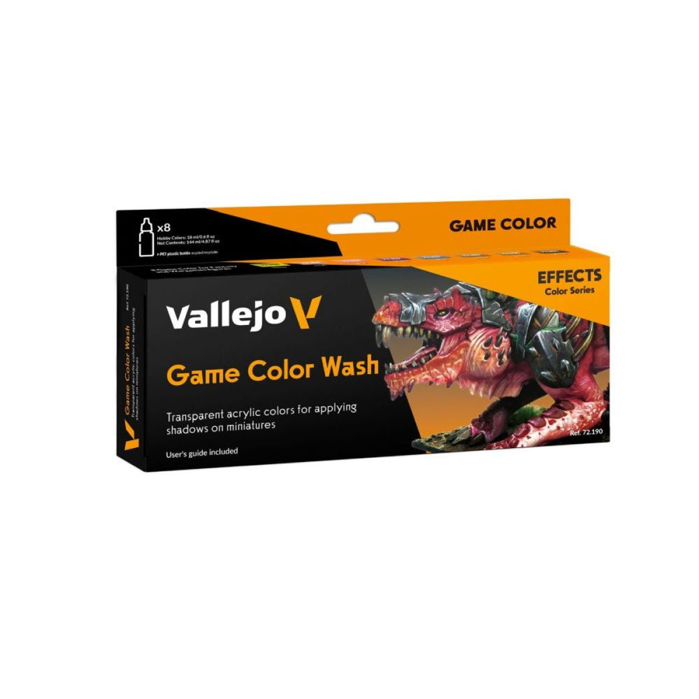 Vallejo 8 Colour Paint Set Set