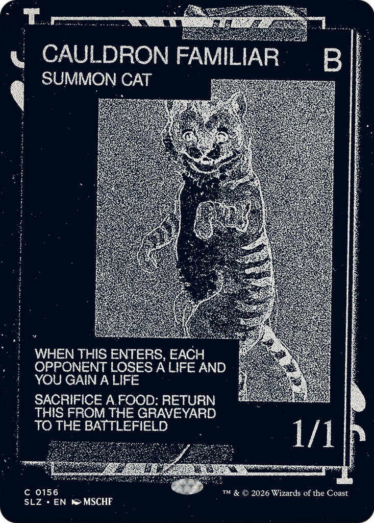 Cauldron Familiar (0156) [Secret Lair x MSCHF: The Zeta Set]