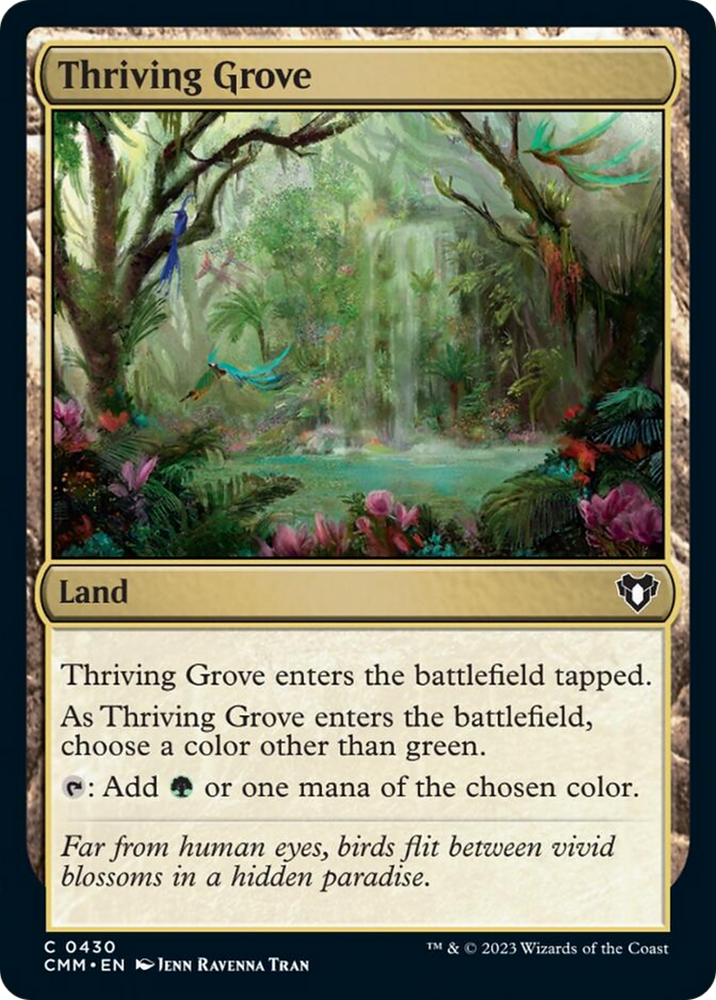 Thriving Grove [Commander Masters]