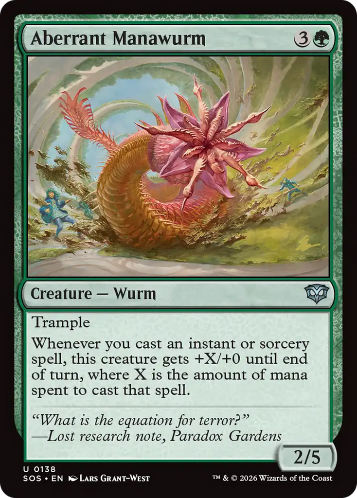 Aberrant Manawurm [Secrets of Strixhaven]