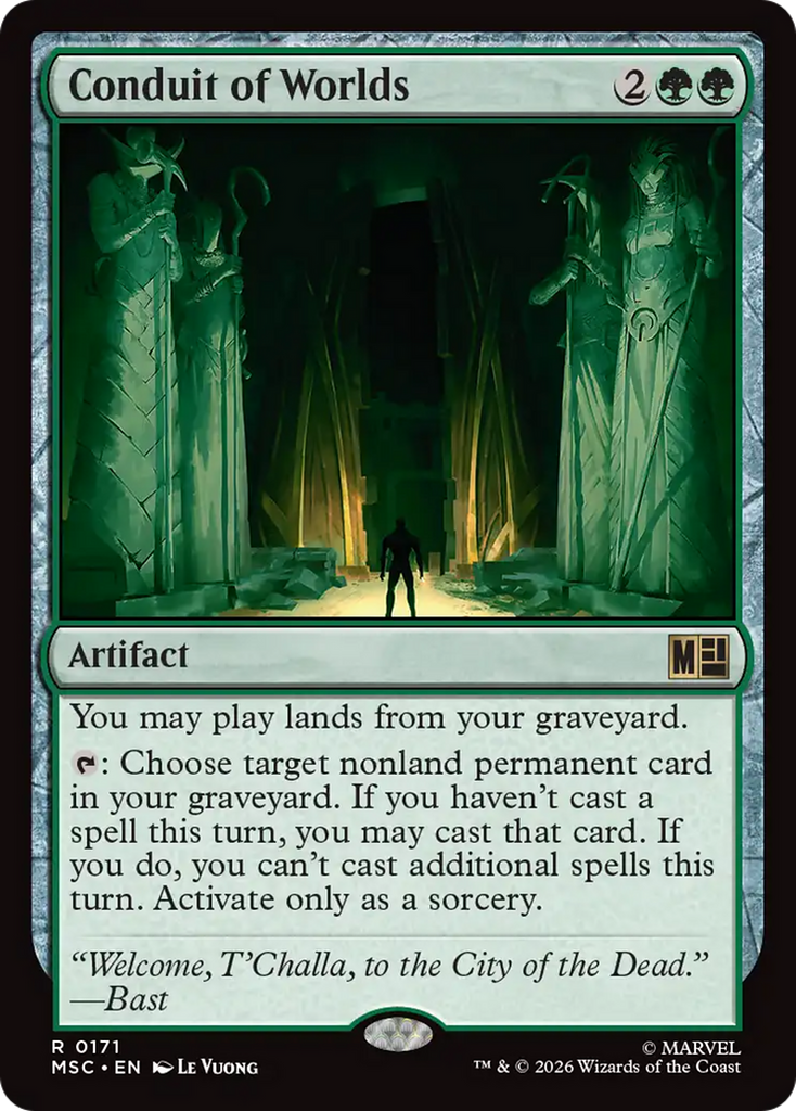 Conduit of Worlds (Surge Foil) [Marvel Super Heroes Commander]