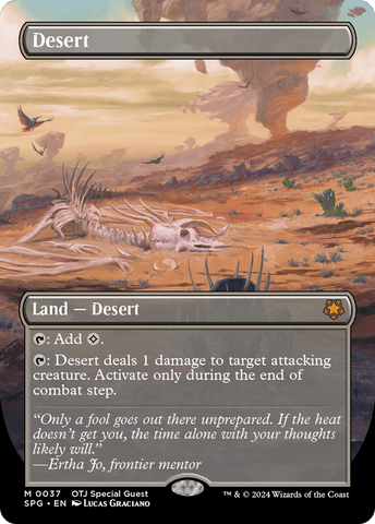 Desert (Borderless) [Outlaws of Thunder Junction Special Guests]