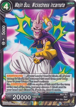 Majin Buu, Wickedness Incarnate (BT10-126) [Rise of the Unison Warrior 2nd Edition]