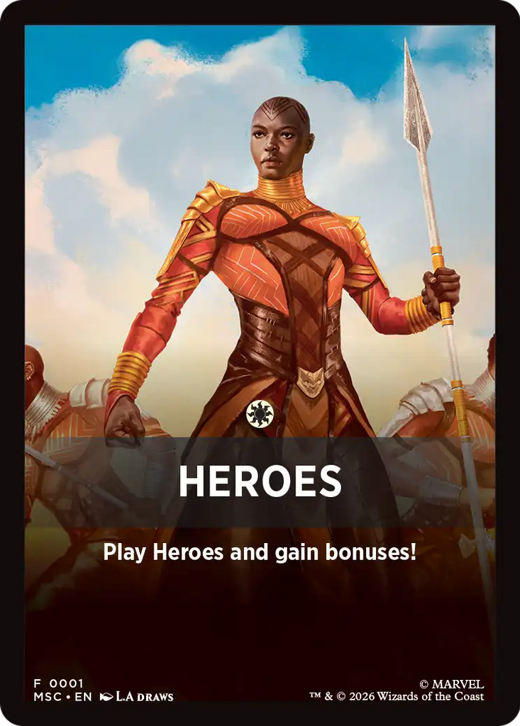 Heroes Theme Card [Marvel Super Heroes Commander]