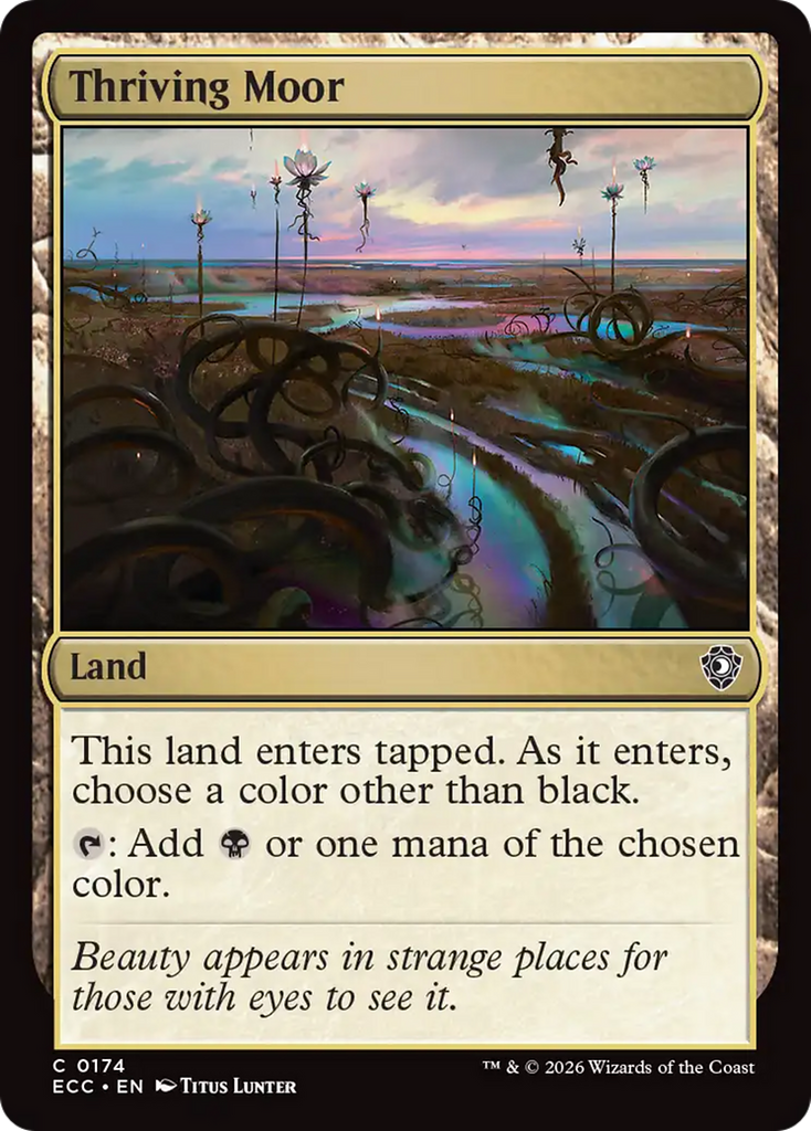 Thriving Moor [Lorwyn Eclipsed Commander]