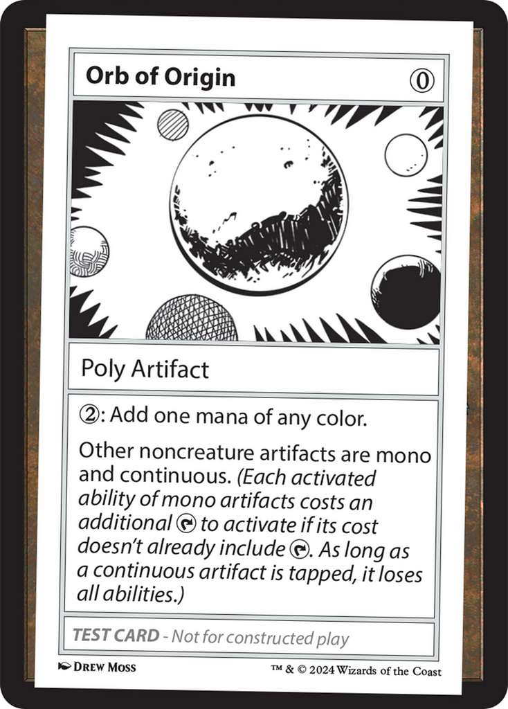Orb of Origin [Mystery Booster 2 Playtest Cards]