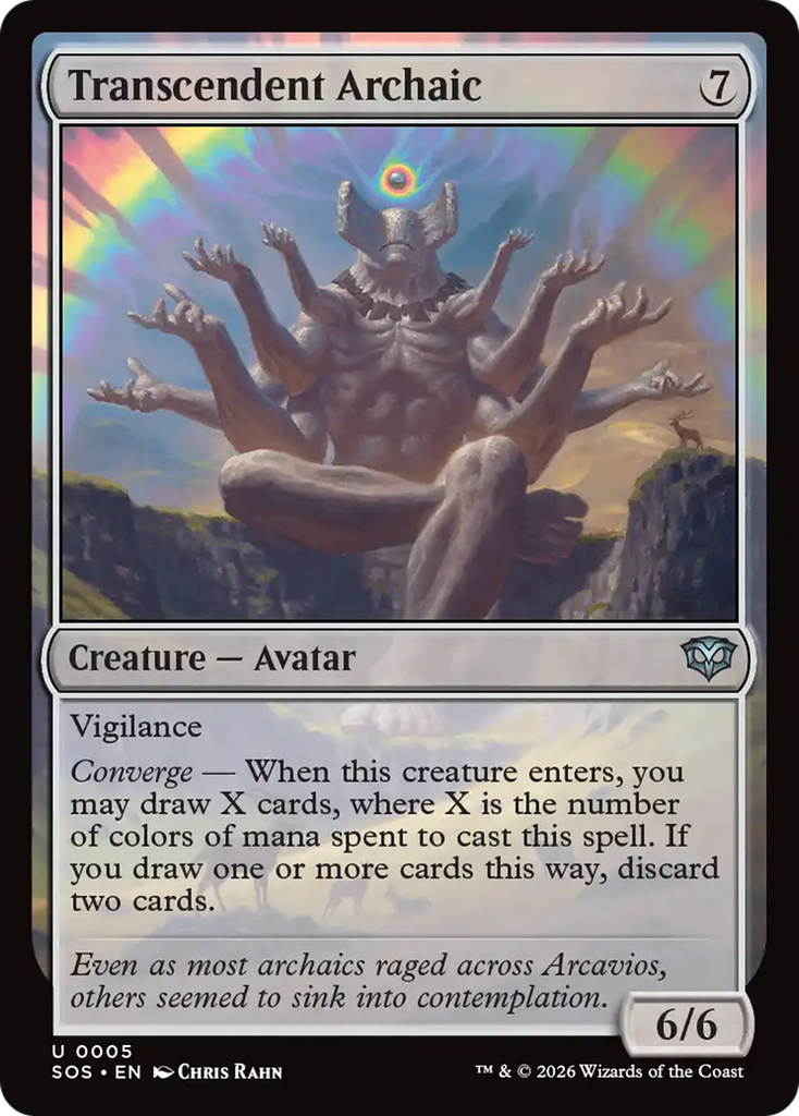 Transcendent Archaic [Secrets of Strixhaven]