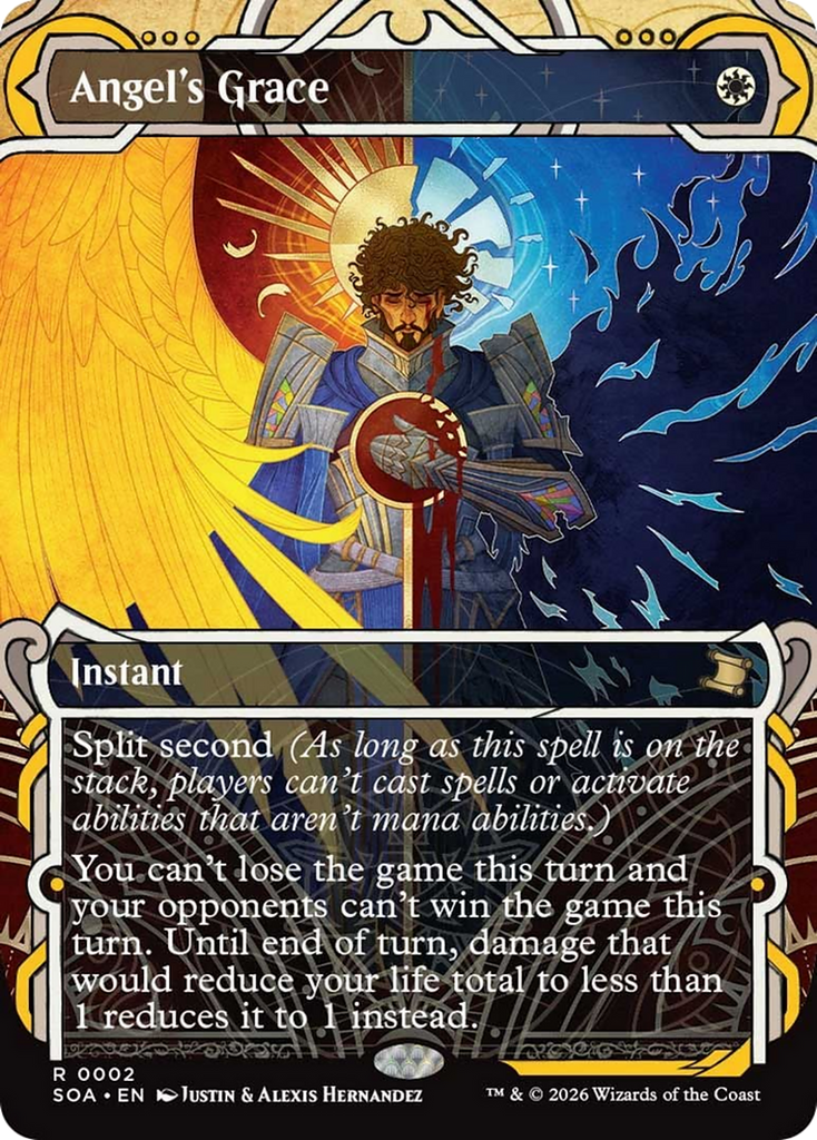 Angel's Grace (Japanese) [Secrets of Strixhaven: Mystical Archive]