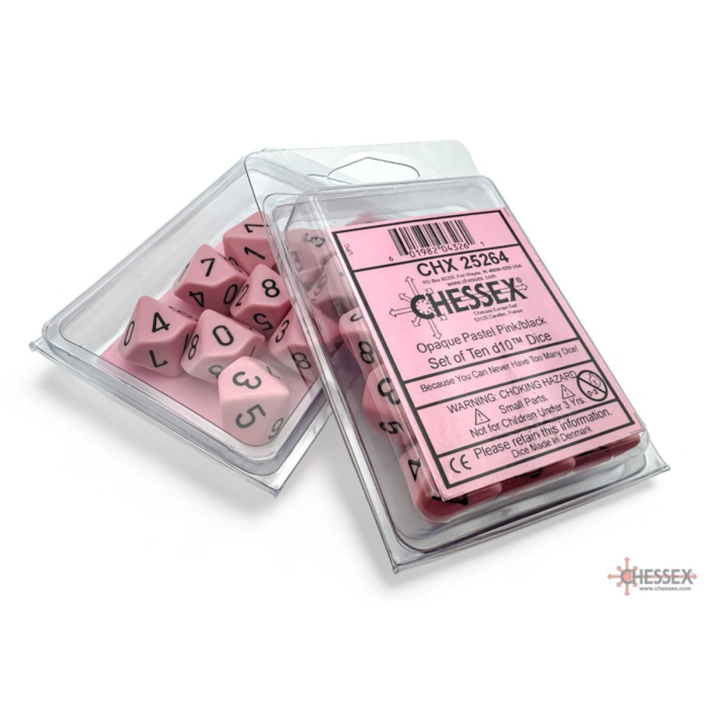 Chessex Opaque Pastel Dice