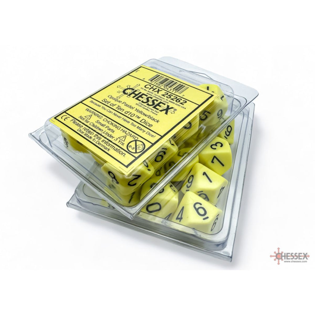 Chessex Opaque Pastel Dice
