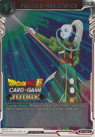 Vados's Assistance (Level 2) (BT1-025) [Judge Promotion Cards]