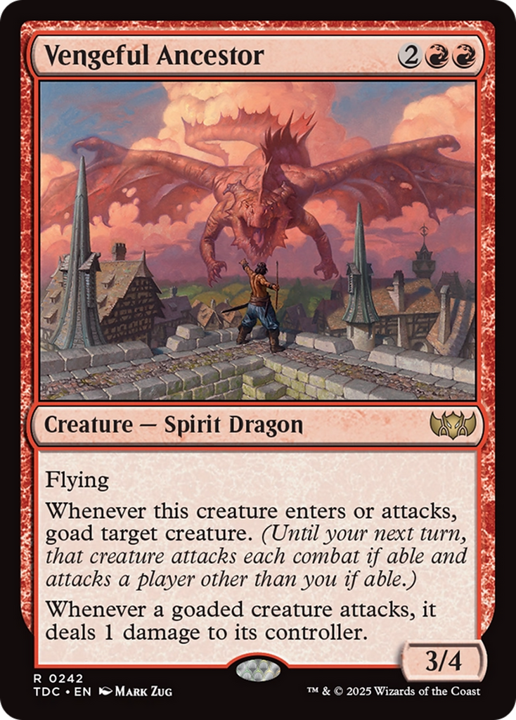 Vengeful Ancestor [Tarkir: Dragonstorm Commander]