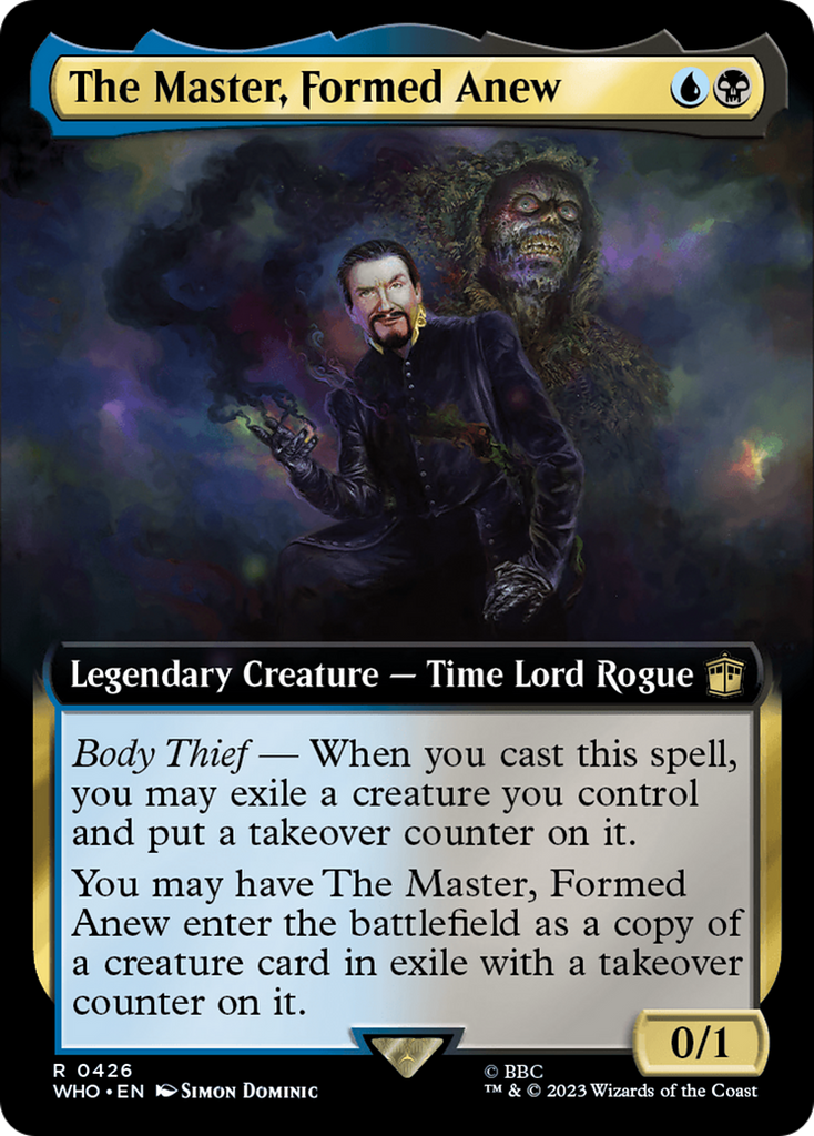 The Master, Formed Anew (Extended Art) [Doctor Who]