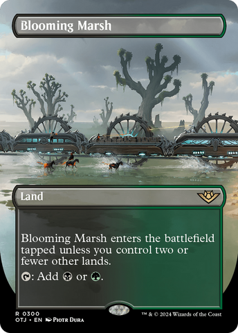 Blooming Marsh (Borderless) [Outlaws of Thunder Junction]