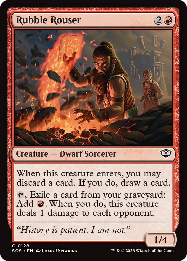Rubble Rouser [Secrets of Strixhaven]