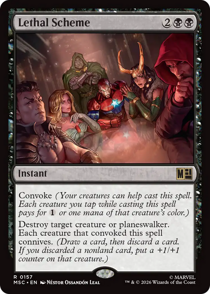 Lethal Scheme (Surge Foil) [Marvel Super Heroes Commander]