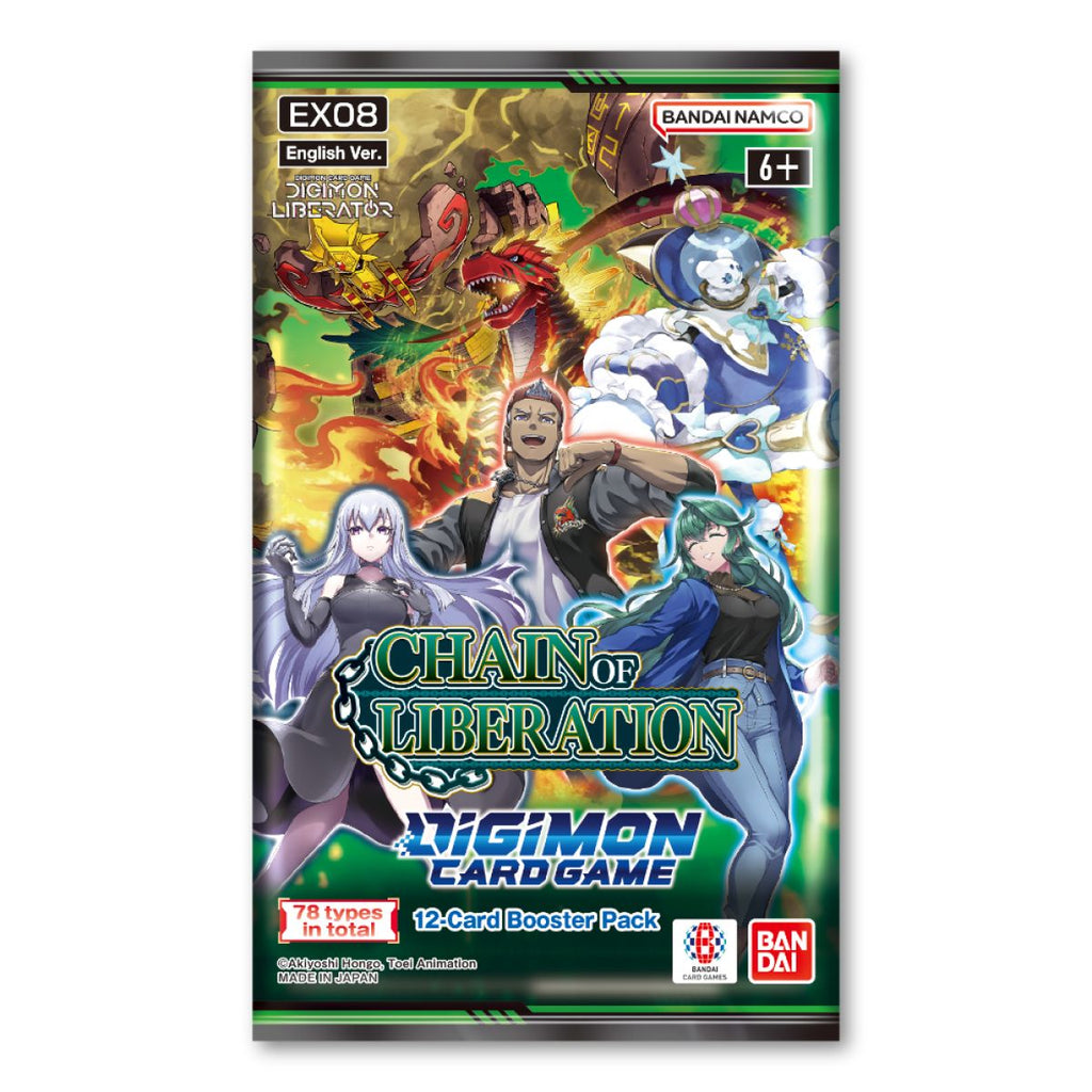 Digimon Card Game: Extra Booster Chain of Liberation Booster [EX08]