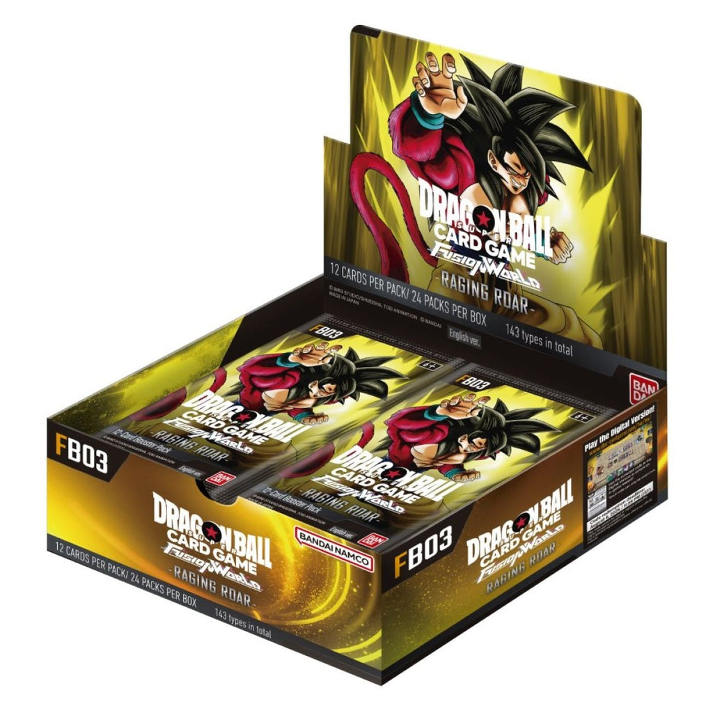 Dragon Ball Super Card Game Fusion World Booster Box Raging Roar [FB03]