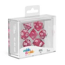 Oakie Doakie RPG 7 Dice Set - Speckled