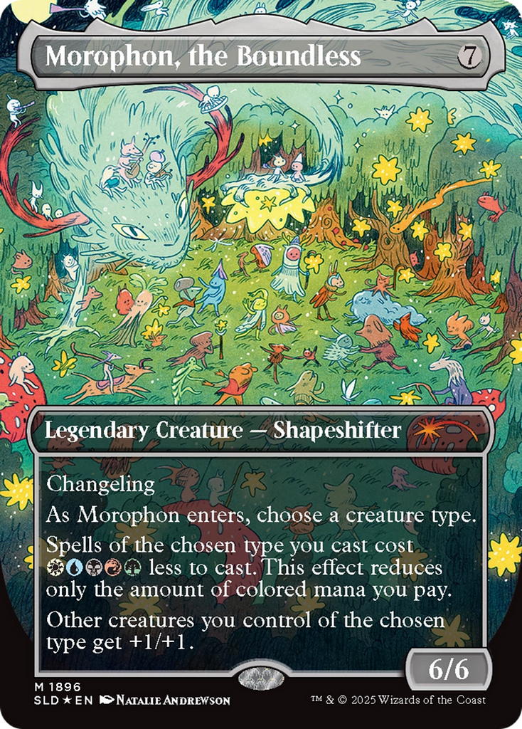 Morophon, the Boundless (Double Rainbow Foil) [Secret Lair Drop Series]