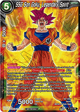 SSG Son Goku, Legendary Spirit (P-312) [Promotion Cards]