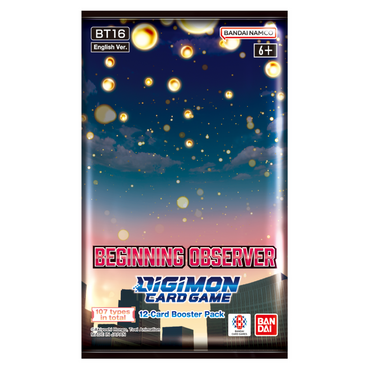 Digimon Card Game Beginning Observer Booster [BT16] (Approx  24 May 2024)