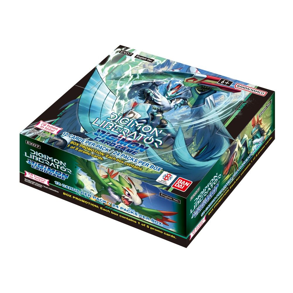 Digimon Card Game Digimon Liberator Booster Box (EX07)