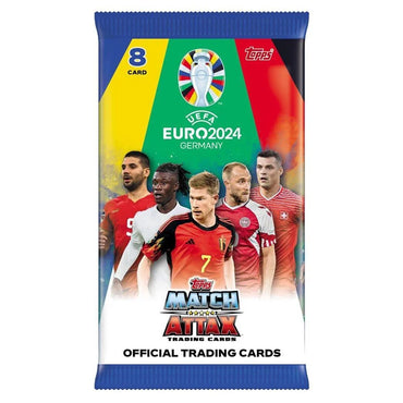 UEFA Match Attax EURO 2024 Edition Trading Card Booster