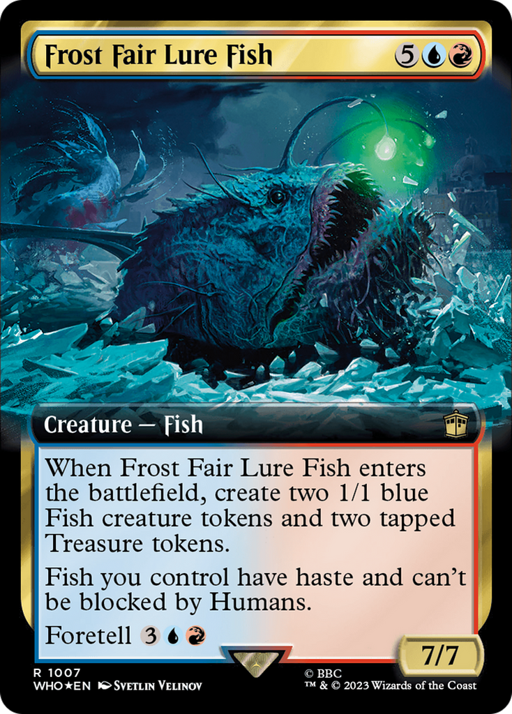 Frost Fair Lure Fish (Extended Art) (Surge Foil) [Doctor Who]