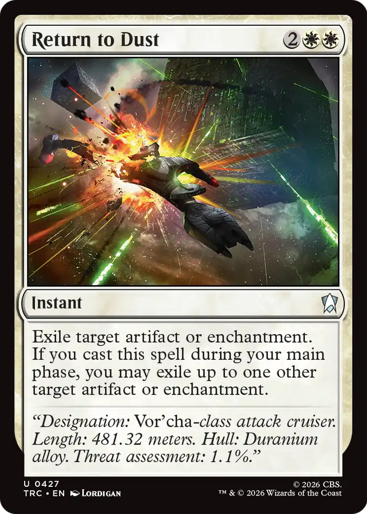 Return to Dust (Surge Foil) [Star Trek Commander]