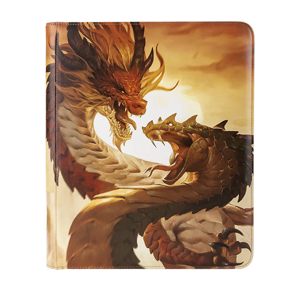 Dragon Shield Binder: Card Codex Zipster Regular - 'Wood Snake'