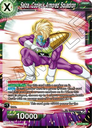 Salza, Cooler's Armored Squadron (BT17-062) [Ultimate Squad]