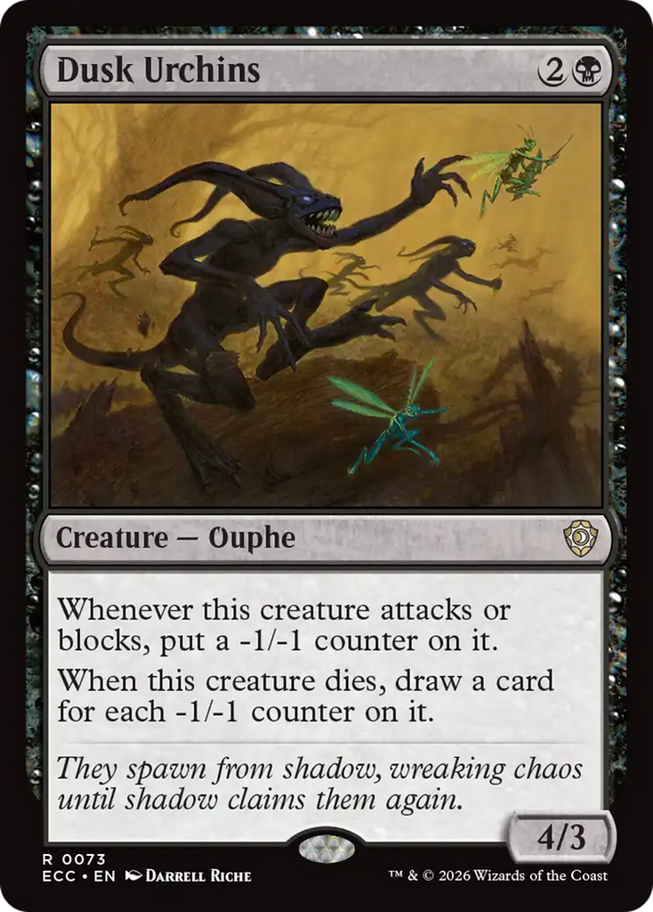 Dusk Urchins [Lorwyn Eclipsed Commander]