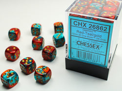 Chessex Dice Block 12mm D6 x36 - Gemini